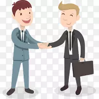 握手卡通商业-商业