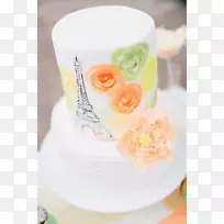 婚礼蛋糕奶油托塔蛋糕装饰-蛋糕
