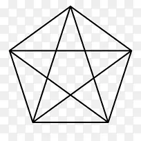 五角正多边形三角形金黄比-三角形