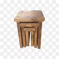 木材染色-乡村桌子