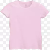 t恤bhujangasana粉红色袖子t恤