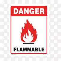 建筑工程危险建筑工地安全标志易燃标志