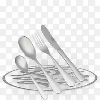 叉餐具，不锈钢勺子，拉塞尔霍布斯-餐具套装