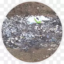 土壤塑料废料.固体废物