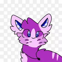 胡须猫马剪贴画-猫
