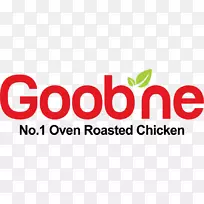 炸鸡半乳糖食品Goobne鸡-移动公司标志