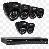 ip摄像机闭路电视无线安全摄像机lorex技术公司夜视摄像机4k