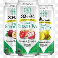 冰茶绿茶柠檬水有机食品绿茶冰