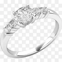耳环结婚戒指订婚戒指钻石戒指