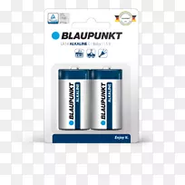 蓄电池碱性蓄电池Blaupunkt AAA蓄电池可充电电池碱性