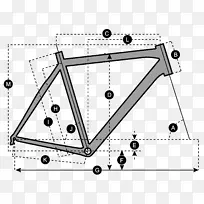 自行车车架盘式制动几何斯科特运动.自行车