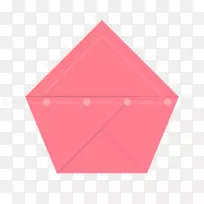 直线三角形粉红m线