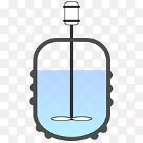 化学反应器-连续搅拌槽反应器塞流反应器模型间歇反应器流化床反应器-无程序图标