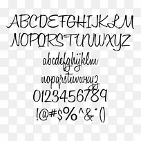 文字字体开源Unicode字体书法字体哥特式字母