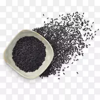 黑米莲花食稻谷