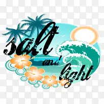 夏威夷品牌标志剪贴画-盐与光