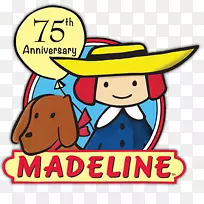 玛德琳图画书面包店儿童75岁生日