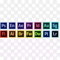 AdobeCreativeCloudadobe创意套件adobe系统电脑图标adobe acrobat-adobe创意云标识