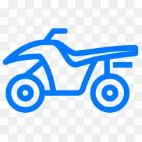 全地形车辆计算机图标摩托车自行车剪贴画-摩托车