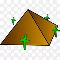 埃及金字塔吉萨大金字塔剪贴画-狮身人面像展翅