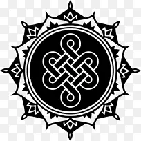 符号saṃsāra身体穿孔纹身微真皮植入物.符号