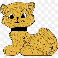 猫剪贴画-猫