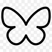 蝴蝶电脑图标符号-蝴蝶