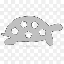 卷轴锯龟木纹-海龟