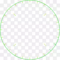 圆点绿角圆