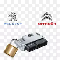 汽车雷诺坎戈固定器电子控制装置-汽车