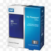wd我的护照超hdd硬盘驱动器兆字节的外部存储-谈判
