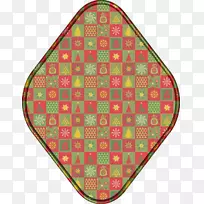 桌面壁纸绘制地毯几何形状