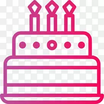 生日蛋糕食品-生日蛋糕图标