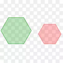 六角形角数学区域萨利纳斯大角