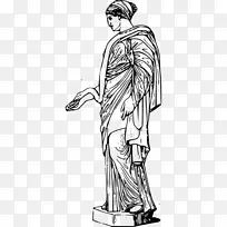 古希腊维纳斯德米洛古希腊雕塑剪贴画希腊神话