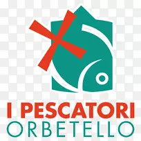 我是Orbetello公司的Pescatori标志泻湖