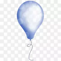 热气球微软天蓝色云计算-气球