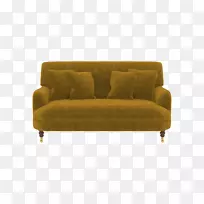 相思沙发床沙发椅-黄色沙发