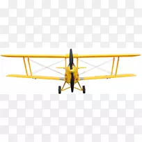 琵琶-18超级幼崽哈维兰虎蛾飞机双翼飞机-飞机