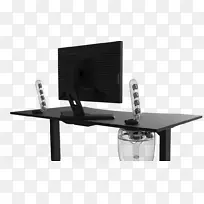 站立办公桌和桌椅-办公桌区