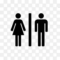 公厕浴室男用标志-厕所
