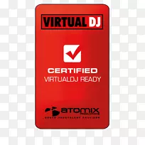 VirtualDJ光盘骑师计算机软件CDJ膝上型计算机-DJ扬声器