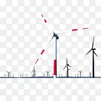 风力涡轮机风车能风能