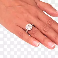 耳环，结婚戒指，纸牌订婚戒指-戒指