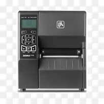 斑马技术标签打印机热转印点每英寸打印机