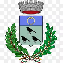 阿尔巴诺·拉齐亚莱·科萨诺·卡纳韦斯·菲乌米奇诺军徽-蓖麻