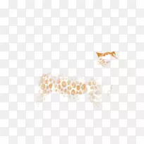 长颈鹿猫桌面壁纸体珠宝图案长颈鹿