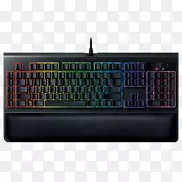 电脑键盘Razer BlackWidow chroma v2游戏键盘Razer Inc.-微软