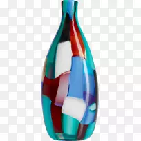 花瓶蓝瓶玻璃花瓶