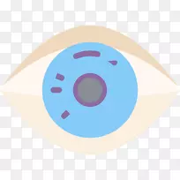 眼光计算机图标可见光谱剪辑艺术.眼睛